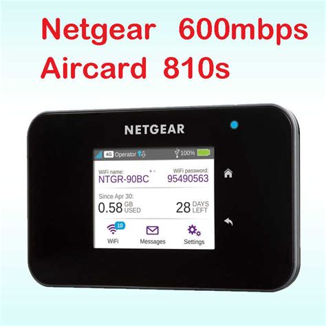 Unlocked Cat6 300mbps Netgear Ac790s Aircard 790s 4g Lte Mifi Router
