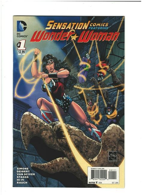 Sensation Comics Featuring Wonder Woman 1 Nm 92 Dc Harley Quinn