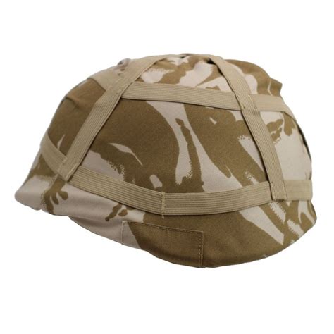 British Gs Mk6 Helmet Cover In Desert Camo Dpm