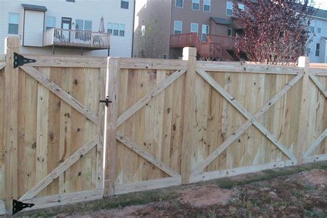Wood Fences And Designs Accurate Fence Atlanta Fence Company