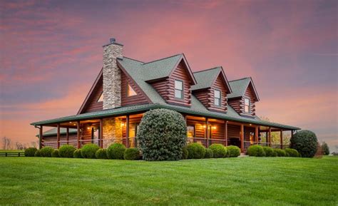 Beautiful Log Home Rustic Elegance Cozy Homes Life