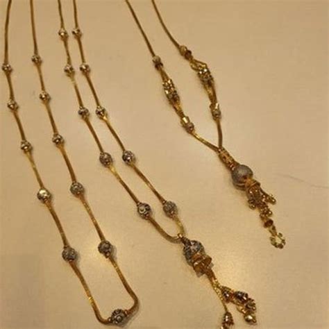 Women Golden Gold Mangalsutra Rs 42985 Piece Raj Vijay Jewellers Id