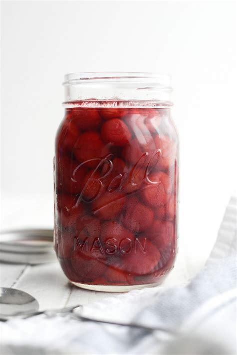 Homemade Maraschino Cherries Simply Scratch