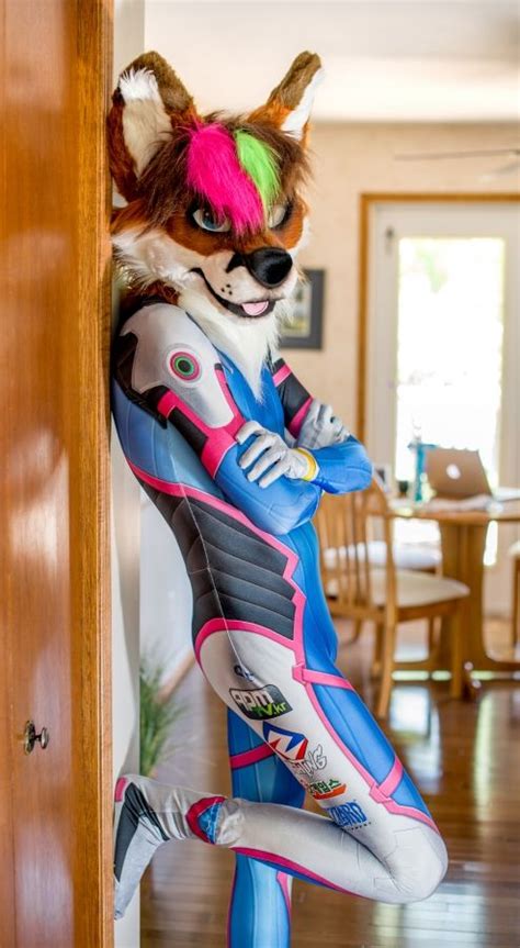 Dva Foxx Furry Costume Fursuit Furry Furry Fan