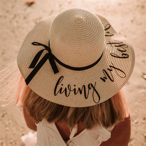 Cap kid bucket hat strap beach cover up woman abarth fiat fabric for window hat winter women brown hat women sombrero wedding coin military. Personalized Living My Best Life (or Your Choice of ...
