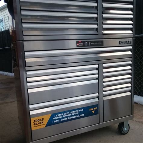 New Tools Box Kobalt Stainless Steel Size 41 Inch 650 For Sale In
