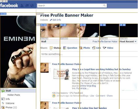 Eminem Full Facebook Profile Banner Free Facebook Profile Banner