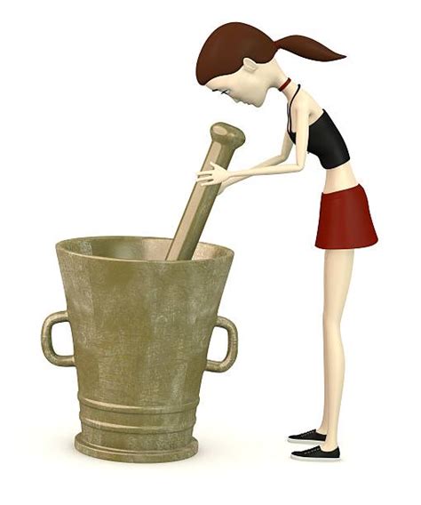 Mortar And Pestle Cartoon Stock Photos Pictures And Royalty Free Images