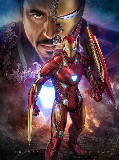 Iron Man By Johnlaw82 On Deviantart Iron Man Avengers Marvel Comics
