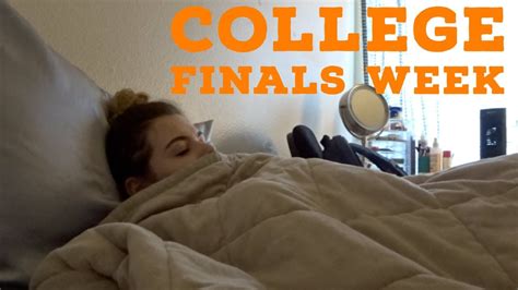 Finals Week College Edition Youtube