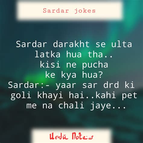 Read 100 Jokes Of Sardar In Urdu Sardar Jokes In English Sardar