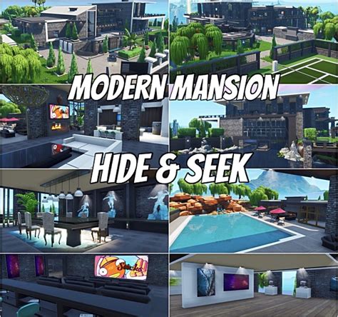 Modern Mansion Hide And Seek Fatal Creations Fortnite Creative