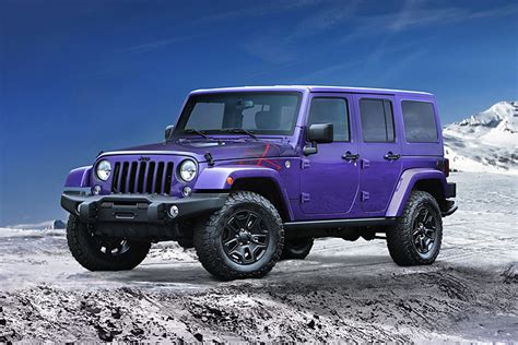 Theres A New Jeep Wrangler In Town And Its Xtremely Purple