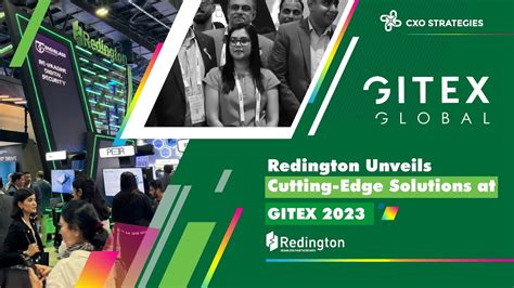 Redington Unveils Cutting-Edge Solutions at GITEX 2023 - YouTube
