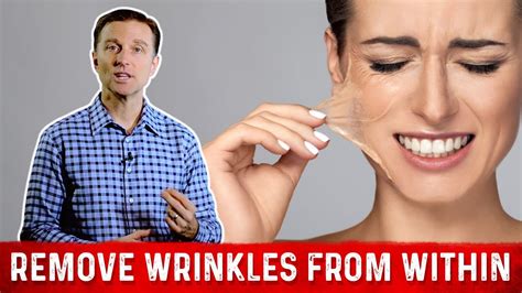How To Get Rid Of Wrinkles Dr Berg On Collagen Peptides Youtube