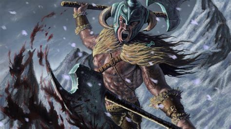 The Norse Berserker Warriors Norse Mythology Explained Youtube