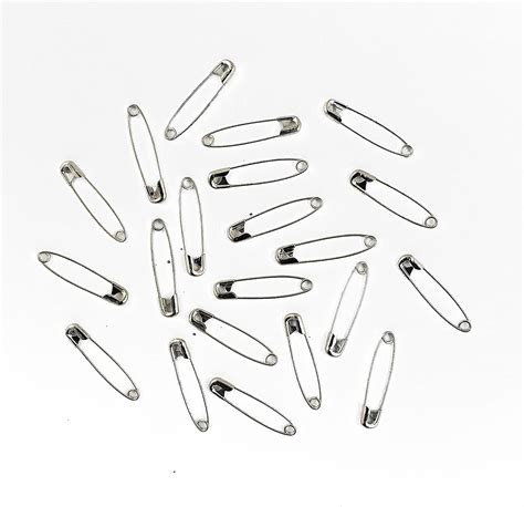 Silver Safety Pins Bulk Size 1 1 Inch 1440 Pieces Premium