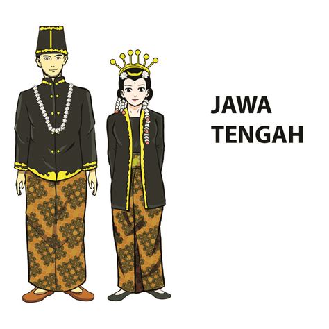 Sketsa Gambar Baju Adat Jawa Beliindonk