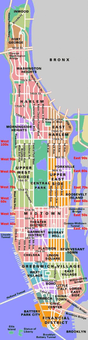 News Tourism World Manhattan City Map Pictures
