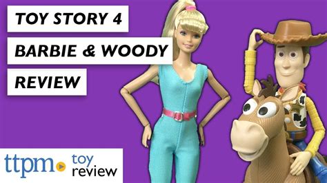 Review Toy Story Barbie And Toy Story Woody Bullseye Adventure Pack From Mattel Youtube