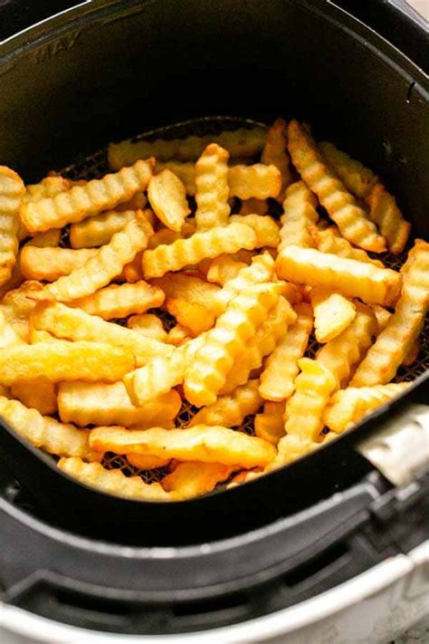 How To Cook Air Fryer Crinkle Fries Fast Food Bistro