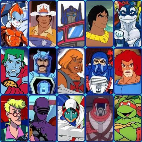 80s Cartoon Characters List