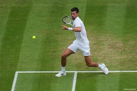 Watch Djokovics Son Stefan Helps Him Prepare For First Wimbledon Match