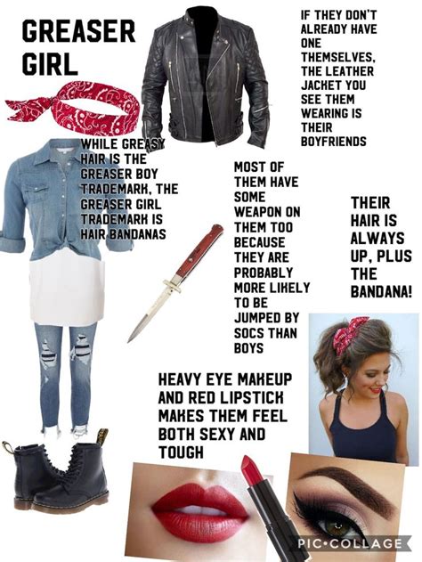 Pin By Nathanael On Chopstick Hair Greaser Girl Greaser Girl Outfit