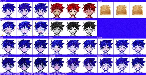 Omori Battle Sprites