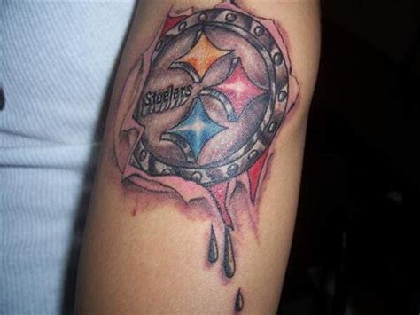 Fox 15 december 19 1:00 p.m. Steelers Tattoo. Bleed Black & Gold. | Steelers tattoos ...
