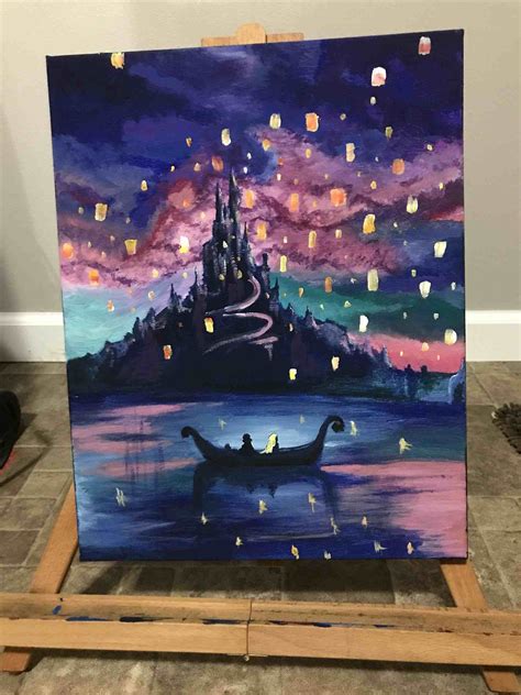 Easy Disney Painting At Explore Collection Of Easy