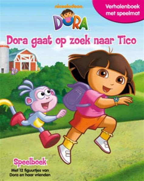 Dora Gaat Op Zoek Naar Tico Speelmat 12 Figuurtjes