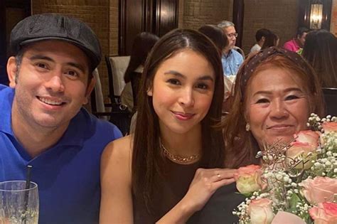 LOOK Julia With Gerald S Mother On Her Birthday ABS CBN News
