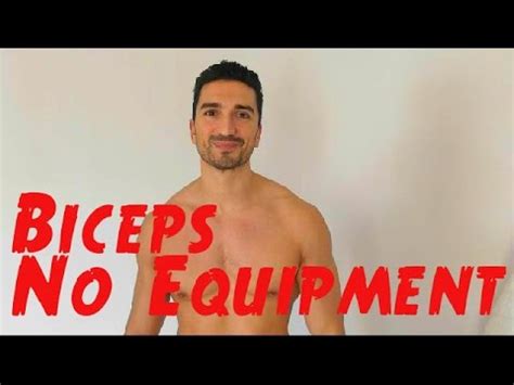 Biceps Workout At Home With No Equipment YouTube