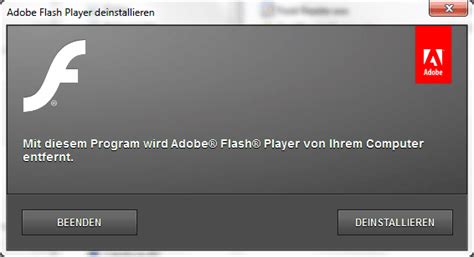 For more information and source, see on this link : Adobe Flash Player Deinstallieren Windows 10