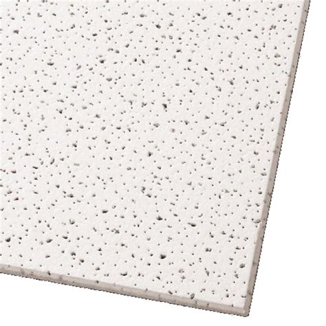 Armstrong Ceilings 1 Ft X 1 Ft Fine Fissured White Mineral Fiber
