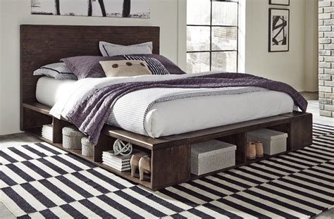 Queen size bed woodworking plans below include instructions for building, images, drawings and some include comments, tips, and videos to make building your bed easy. McKinney Queen-size Solid Wood Low Platform Storage Bed in ...