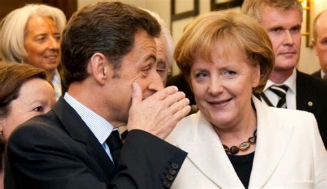 Sarkozy Recevra Merkel Le 11 Juin