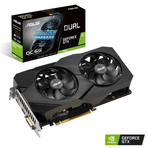 Asus Geforce Dual Gtx 1660 6 Gb Ddr6 Evo Oc 90yv0d11 M0na00 Quickhard