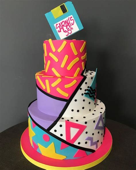 The 90s Are Backand We Re Ready With This Totally Rad Cake For A