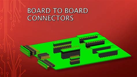 Board To Board Connectors