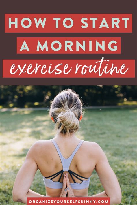 How To Start A Morning Exercise Routine How To Lose Weight If You