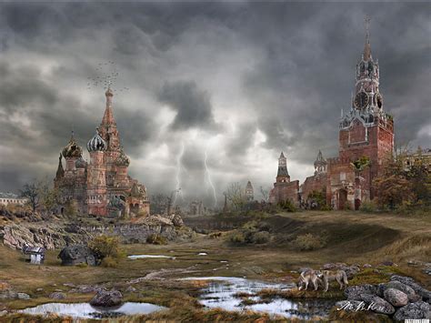 Moscow after a nuclear war Autumn wallpapers and images - wallpapers