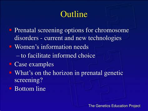 Ppt Comparison Of Prenatal Screening Tests For The Detection Of Down