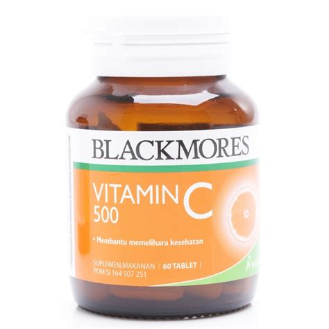 Just once a day for a stronger immune system! Blackmores Bio C 500mg Cold Relief Vitamin C BPOM SI 60 ...