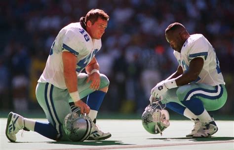 Daryl The Moose Johnston And Emmit Smith With Images Dallas Cowboys