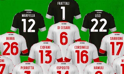 Fai acquisti in base alla categoria. Bari, i numeri di maglia per la stagione 2020/2021: Marras ...
