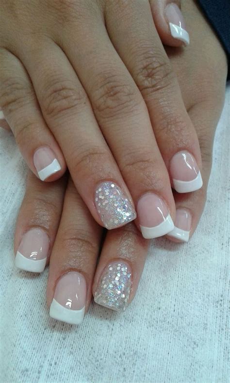 Bellas Muy Delicadas Gel French Manicure French Tip Nail Designs