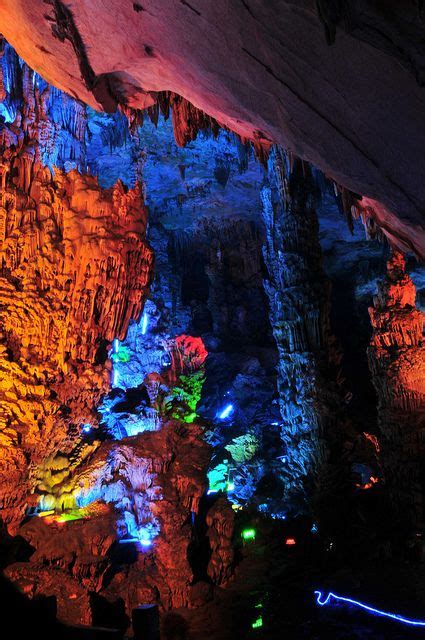 Reed Flute Cave Guilin Guangxi China Reed Flute Cave Guangxi Cave