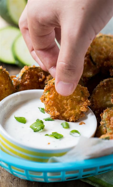 Maybe you would like to learn more about one of these? Fried Zucchini Chips - Spicy Southern Kitchen